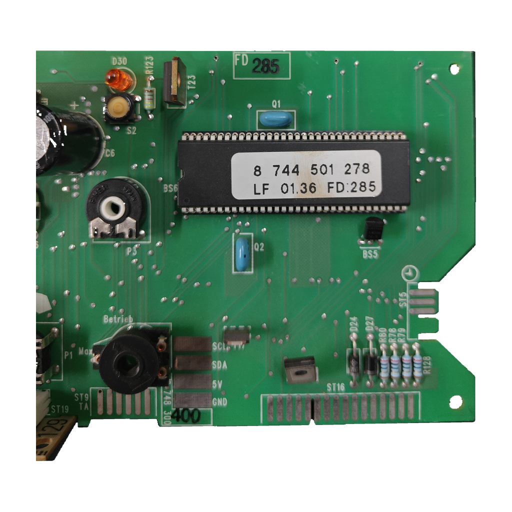 Placa electrónica Junkers LF 01.36 · 8 744 501 278 para ZWA 24 1AM 23: vista 4