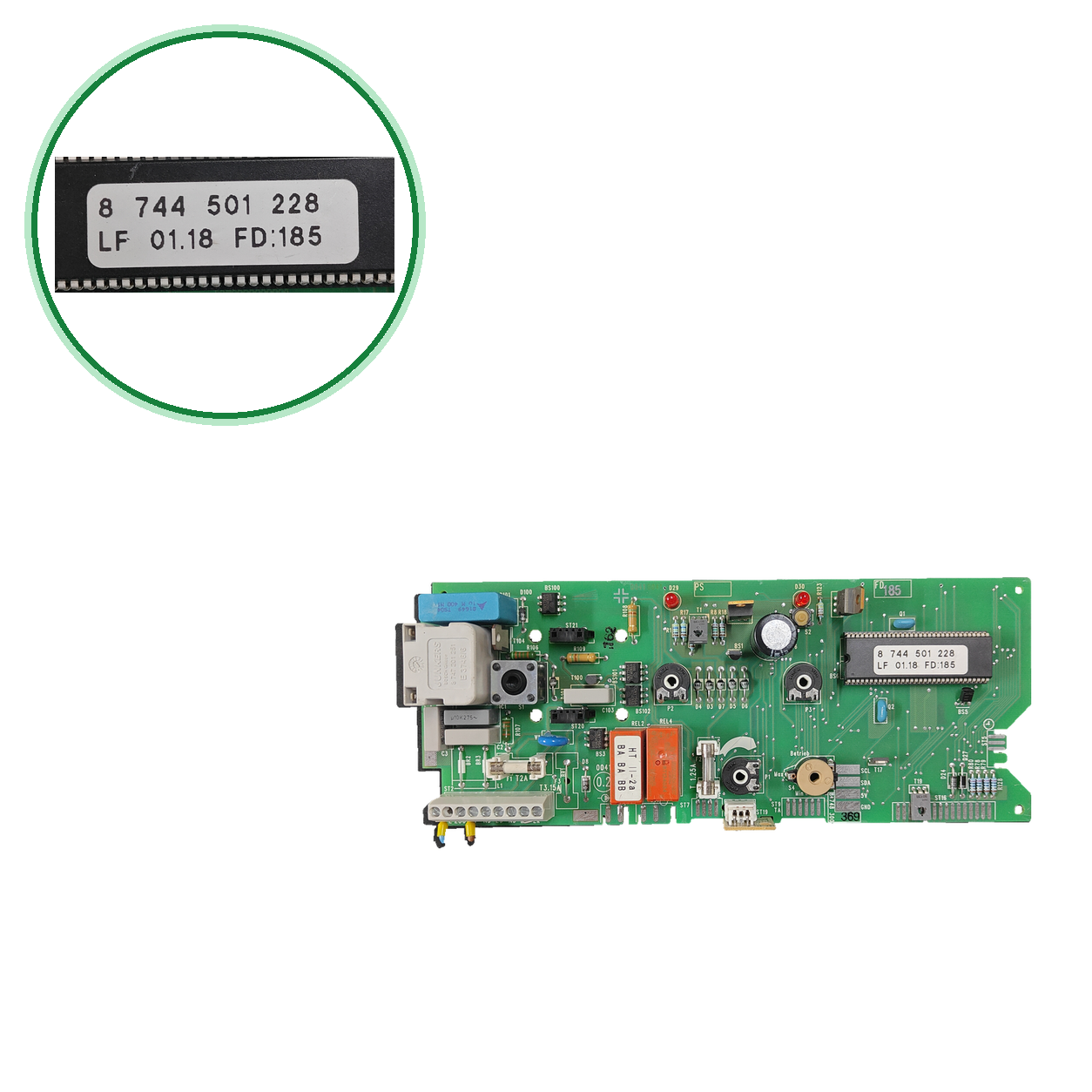 Placa electrónica Junkers 8 748 301 222
