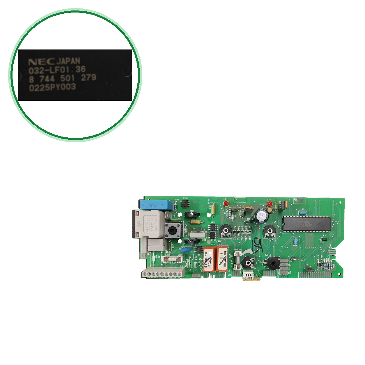 Placa electrónica Junkers 8 748 301 308