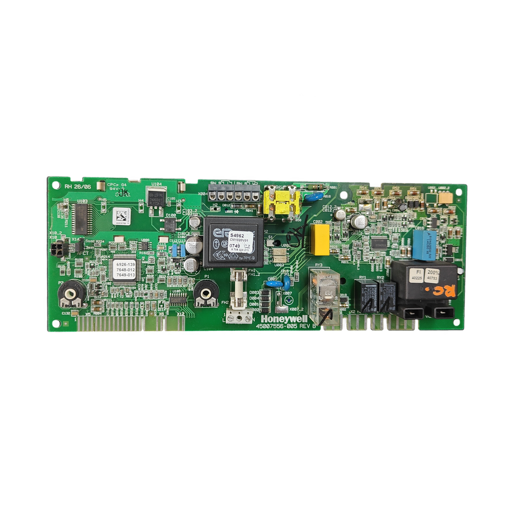 Placa electrónica Honeywell S4962 CM1020V01 · 45007556-005 para Junkers ZW24 AE31: vista 3