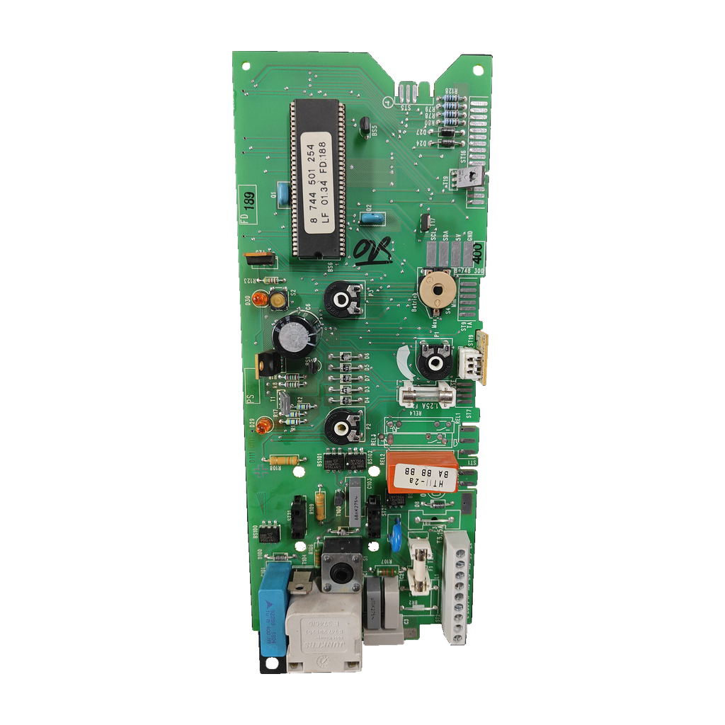Placa electrónica Junkers 8744501254 · PCB FD189 para ZWA24-1AM23: vista 2