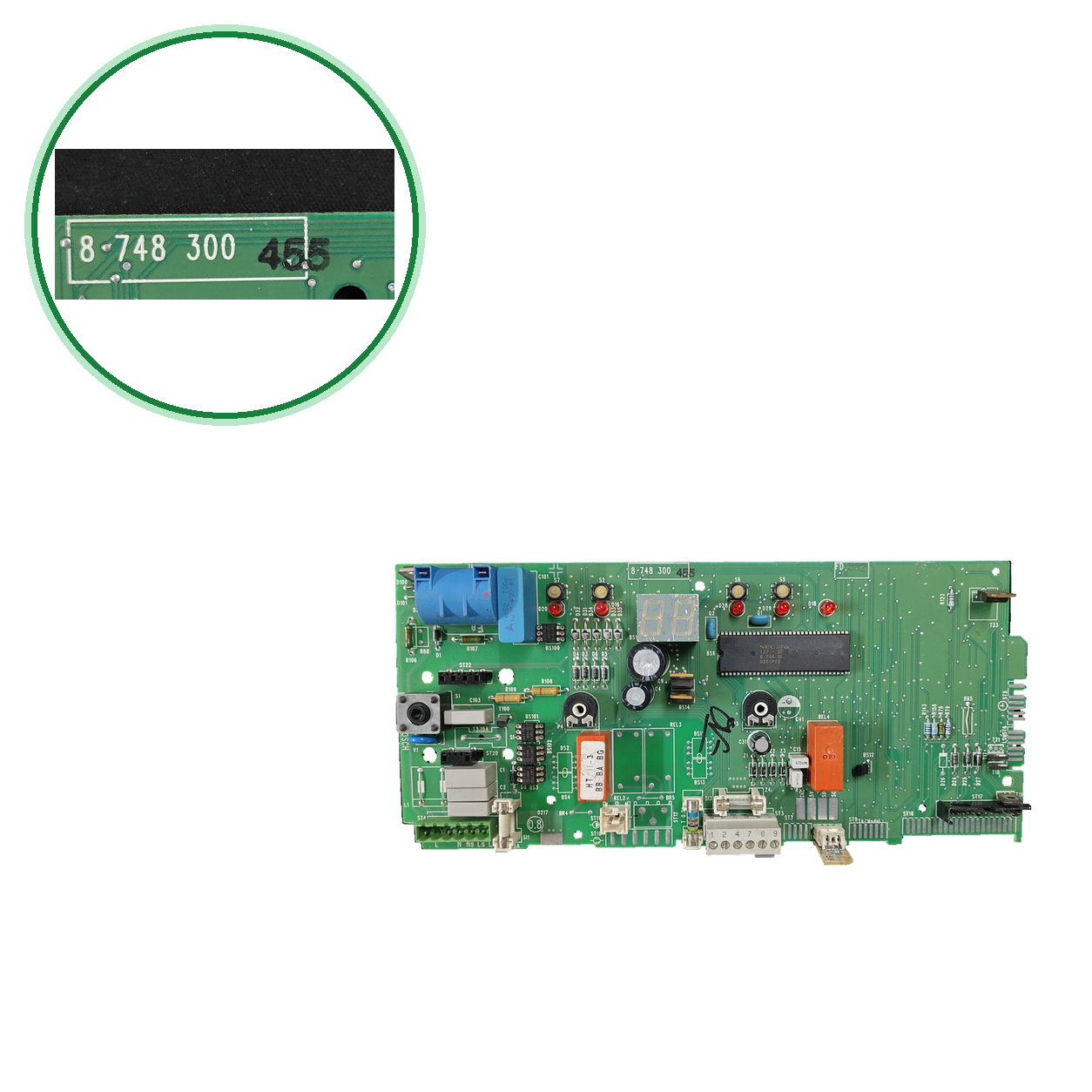 Placa electrónica Junkers 8748300455
