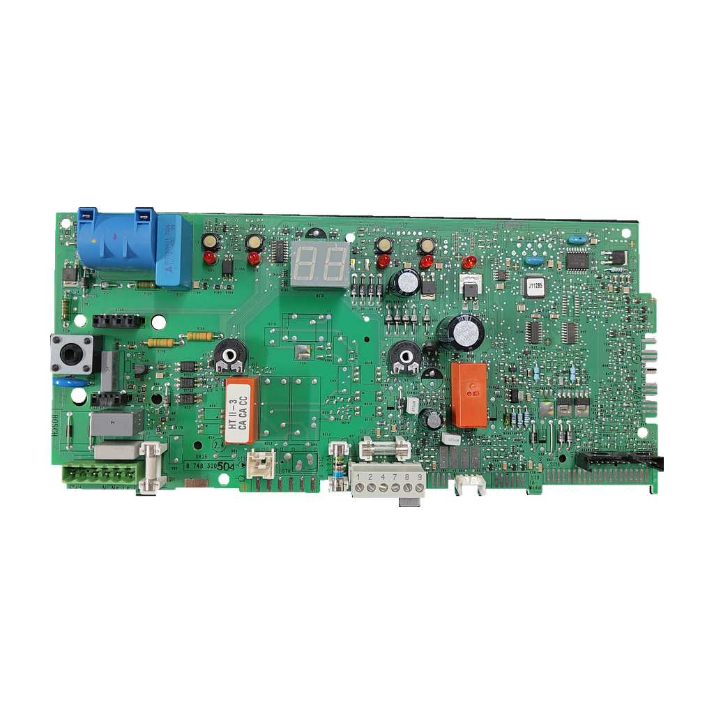 Placa electrónica Bosch 8748300504 para Junkers ZWC 24 1MF2K 31: vista 2