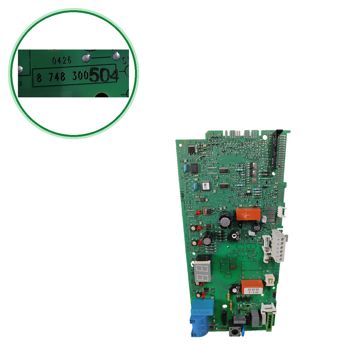 Placa electrónica Bosch 8748300504