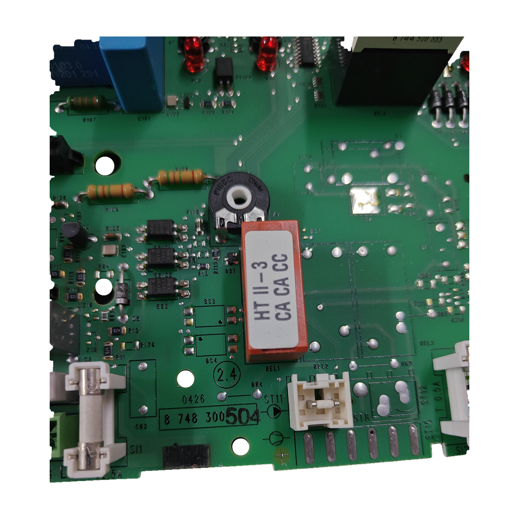 Placa electrónica Bosch 8748300504 para Junkers ZWC 24 1MF2K 31: vista 3