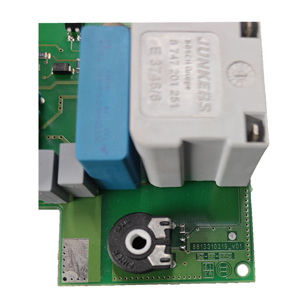 Placa electrónica Junkers 8613310219_V01 para ZWBE-42 2 A 23 y ZWB25 2C: vista 3