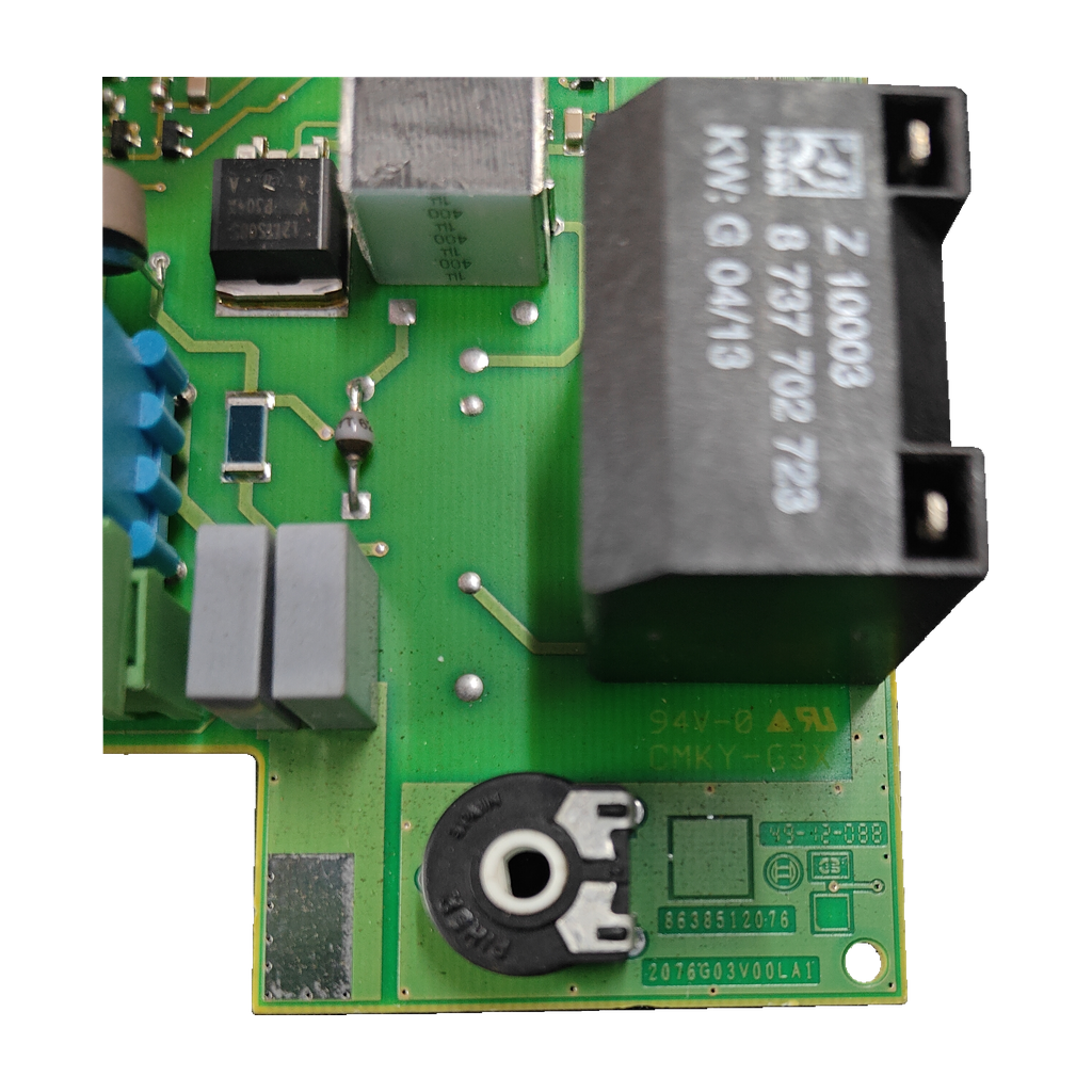 Placa electrónica Junkers 8638512076 · 2016G03V00LA1 para ZWBC 30-2C: vista 3