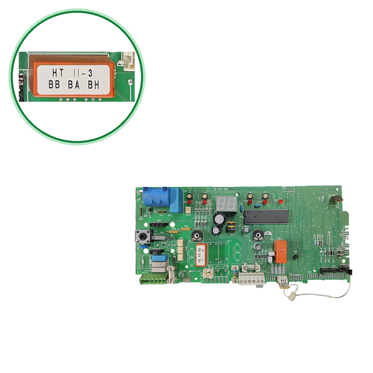 Placa electrónica Junkers 8748300455