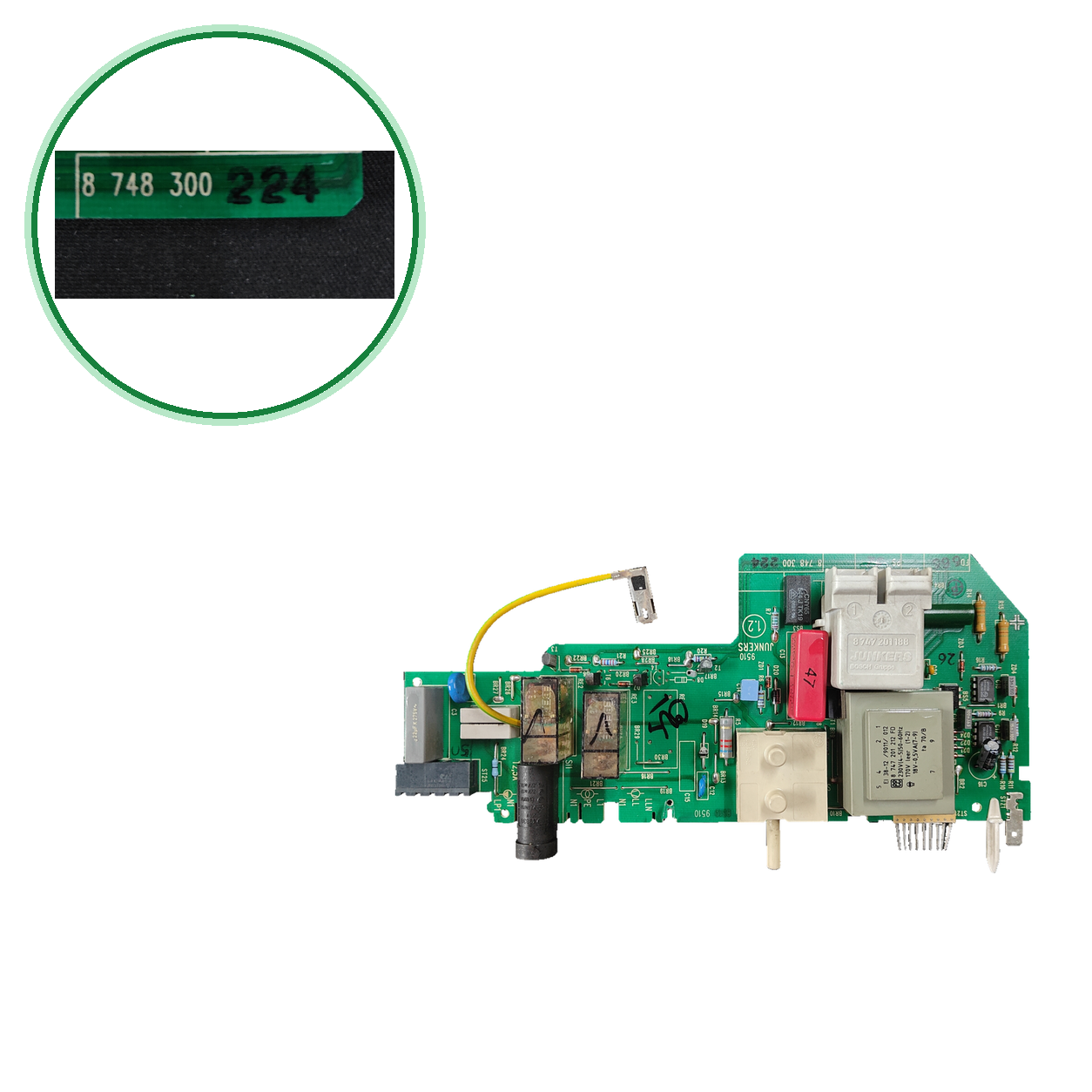 Placa electrónica Junkers 8 748 300 224