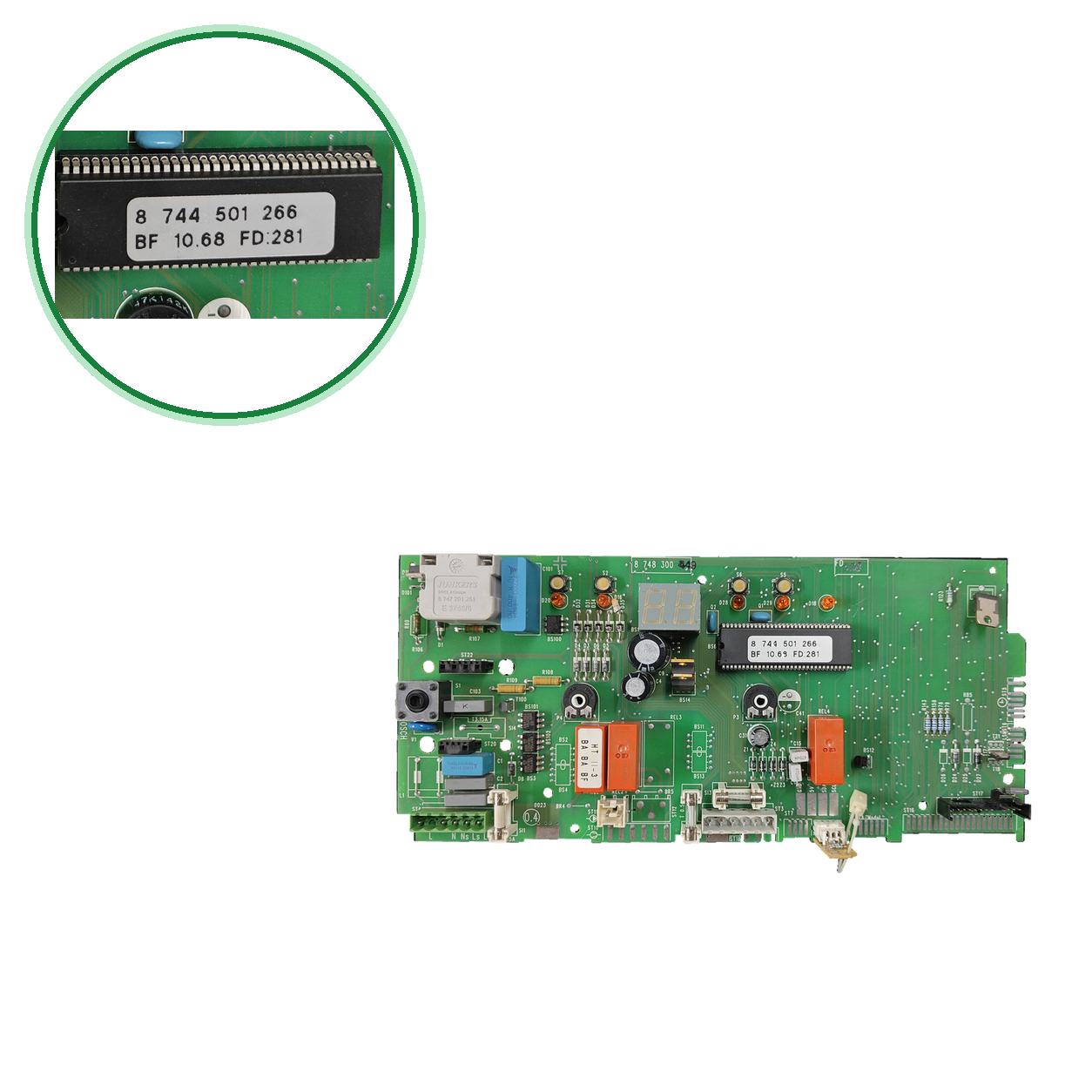 Placa electrónica Bosch/Junkers 8 748 301 223