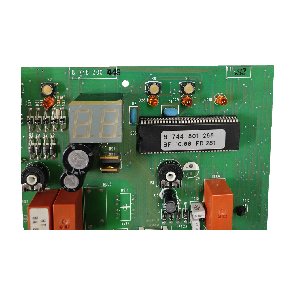 Placa electrónica Bosch/Junkers 8 748 301 223 · 8 748 300 449 para ZWC 24 1MFA 23: vista 3