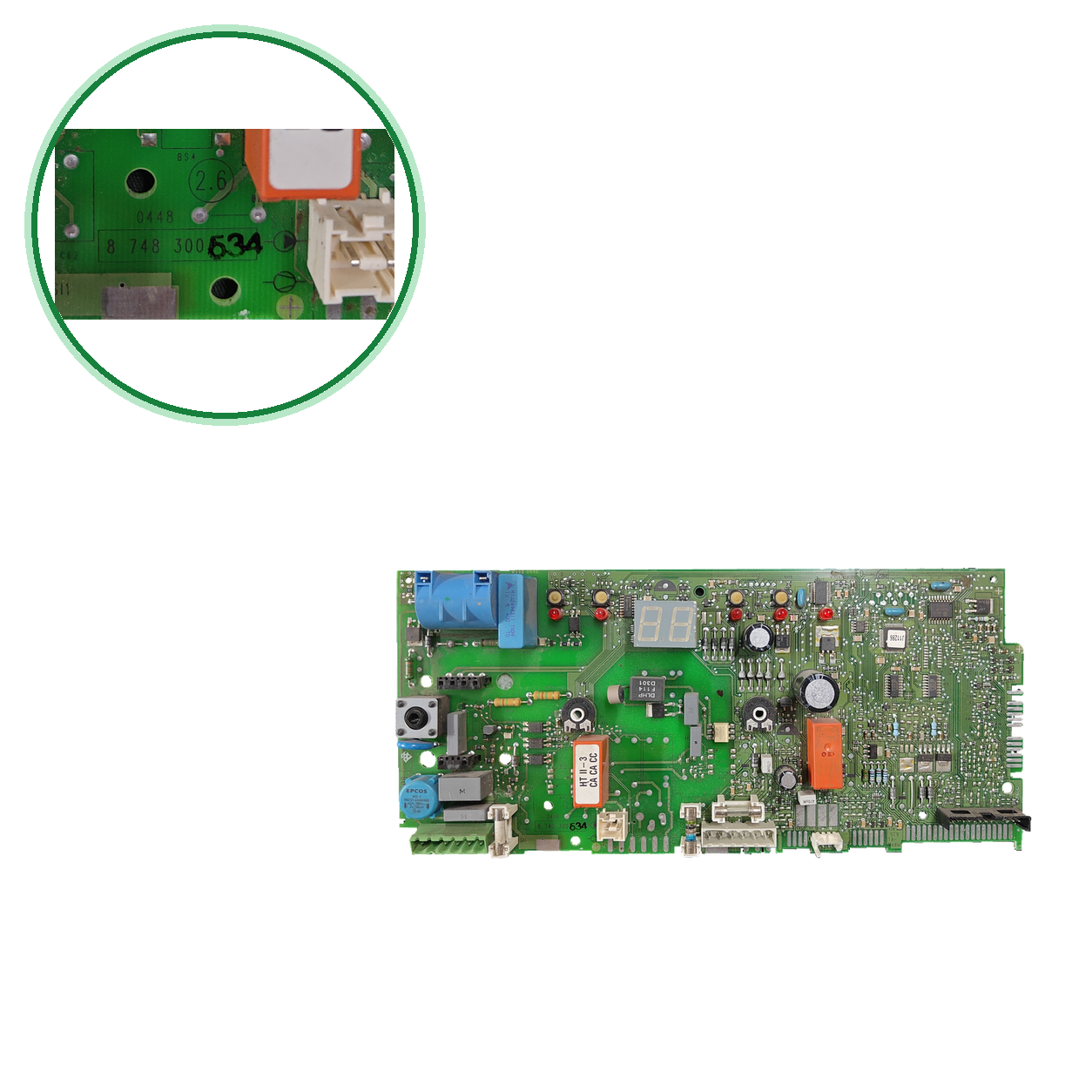Placa electrónica Junkers 8 748 300 634