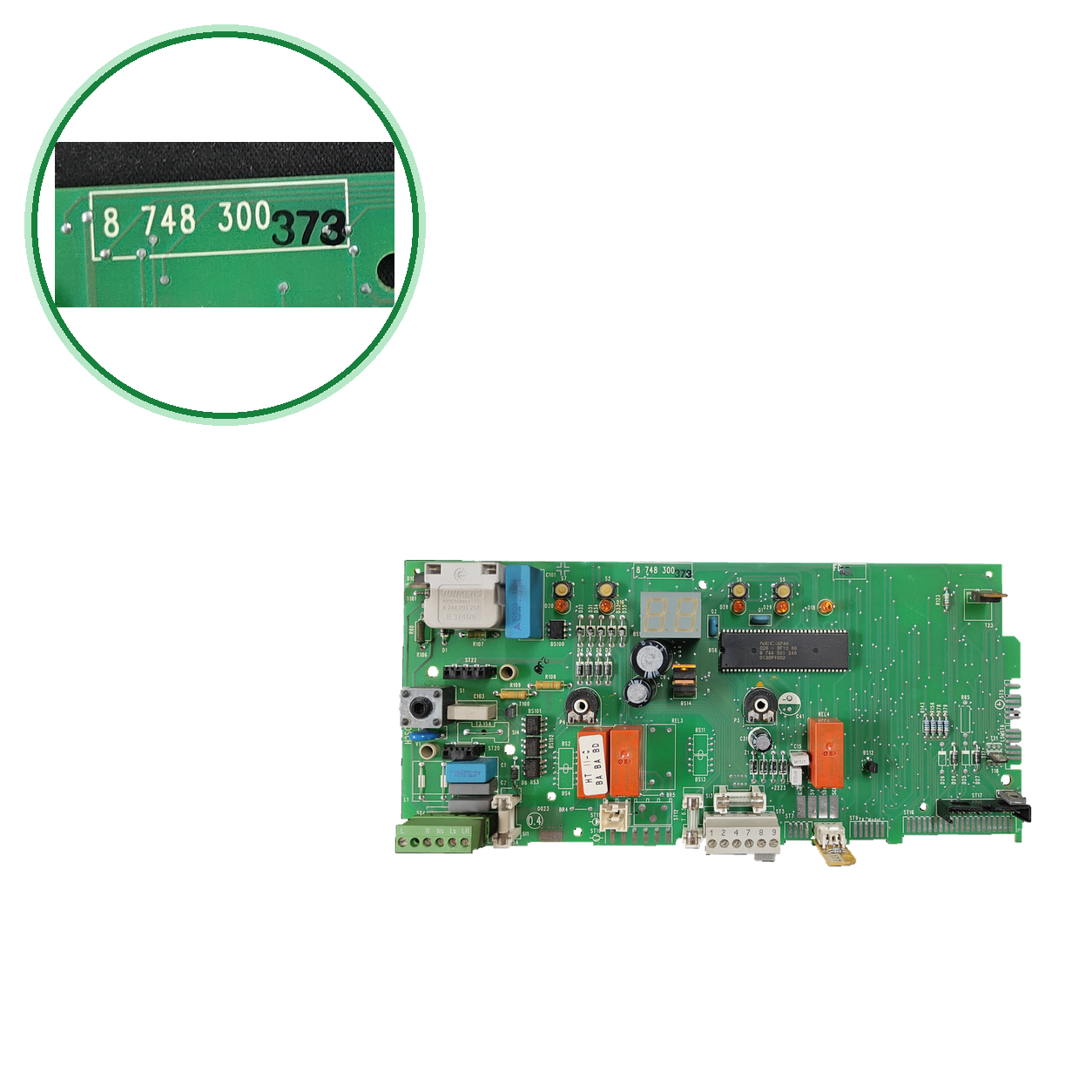 Placa electrónica Junkers 8748300373