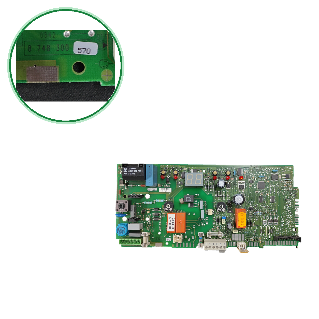 Placa electrónica Junkers 8 748 300