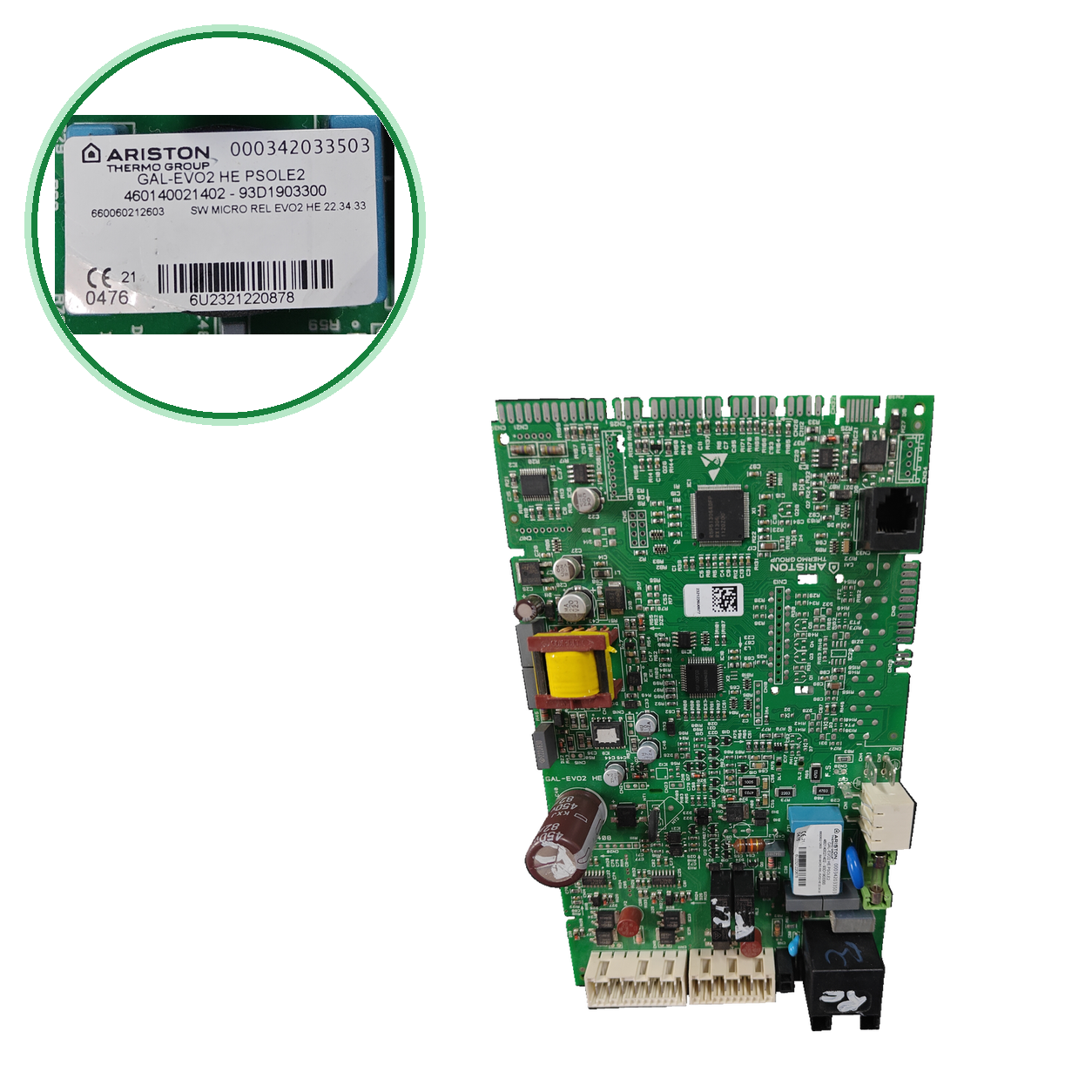 Placa electrónica Ariston Thermo Group GAL-EVO2 HE PSOLE2