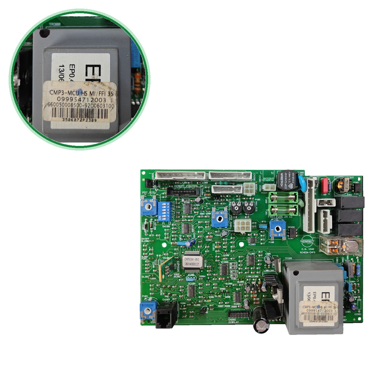 Placa electrónica Thermowatt CMP3-MCU HS MI/FFI 3S
