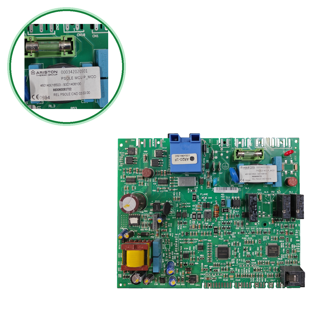 Placa electrónica Ariston THERMO GROUP PSOLE MCU P_MOD
