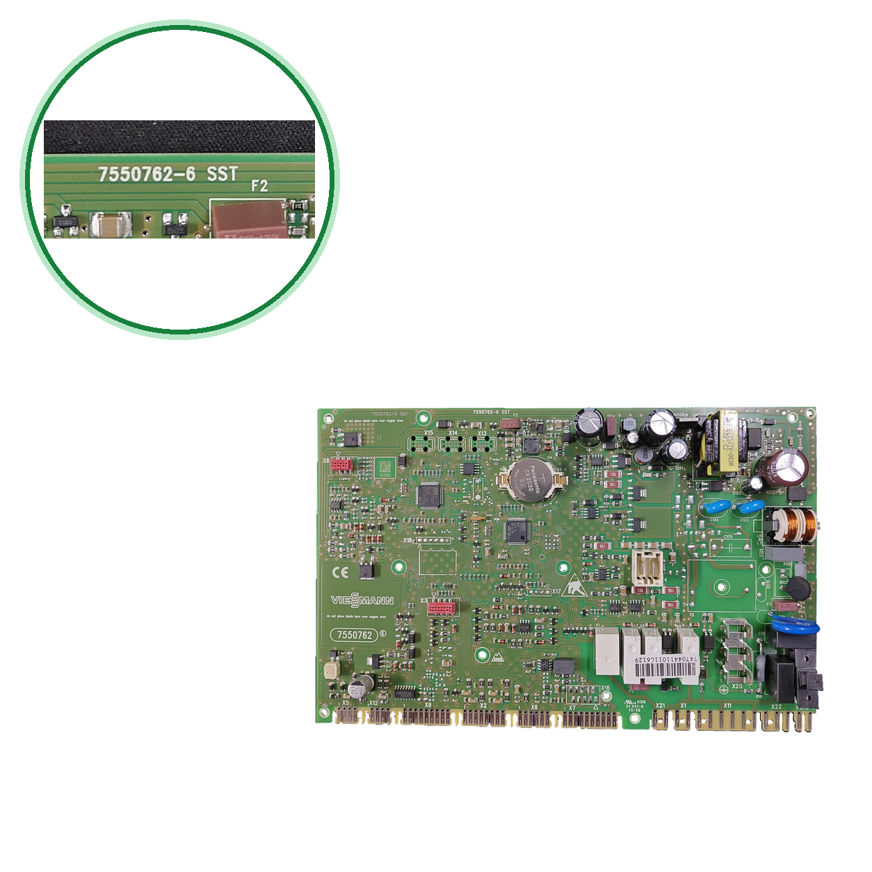Placa electrónica Viessmann 7550762-6