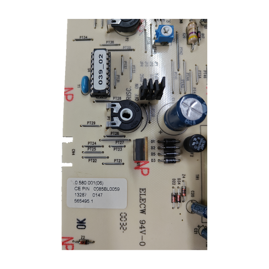 Placa electrónica SIT 0.580.001(06) · PCB 7530046_0 para Cointra SUPRA SP 21 L: vista 3
