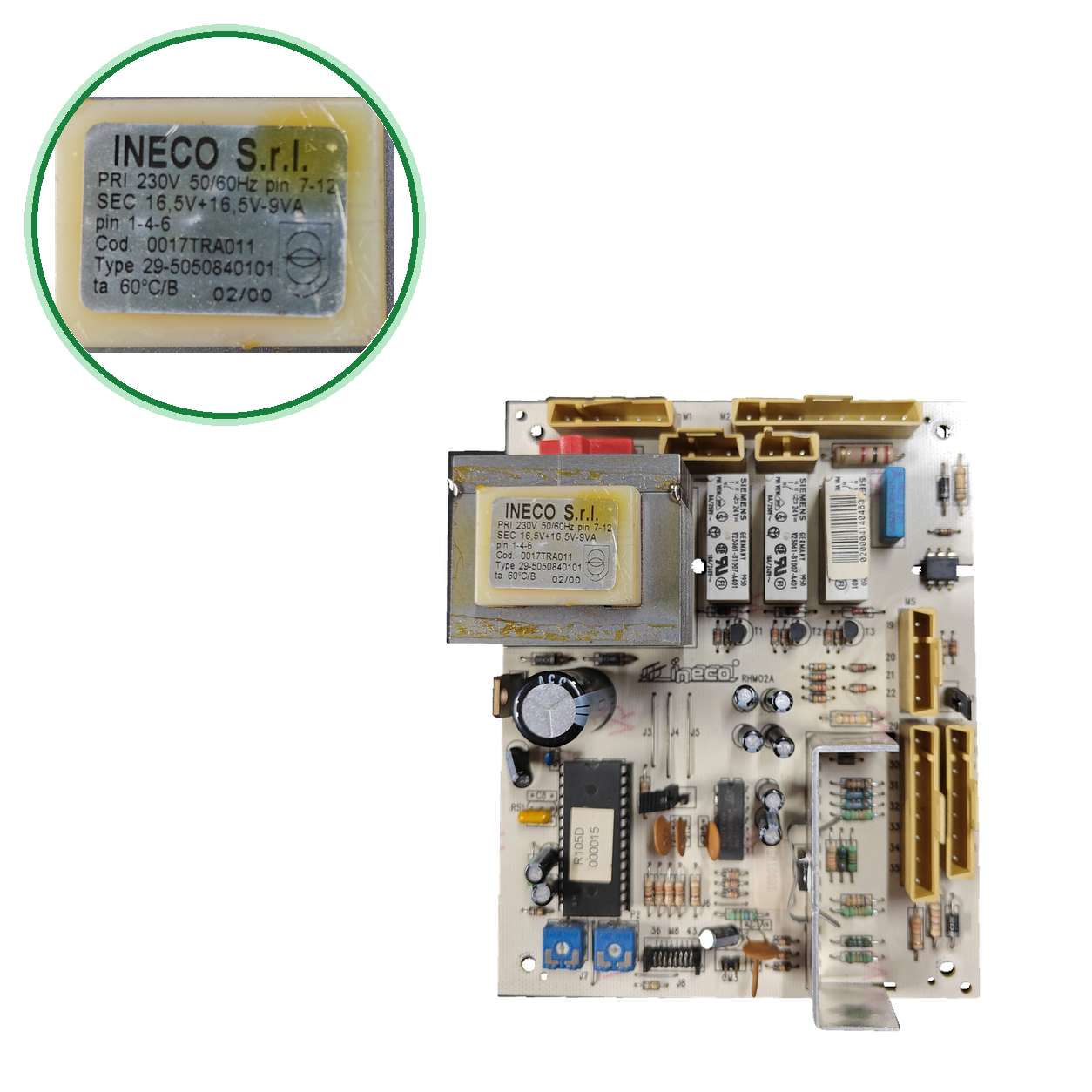 Placa electrónica Ineco S.r.l. RHM02A