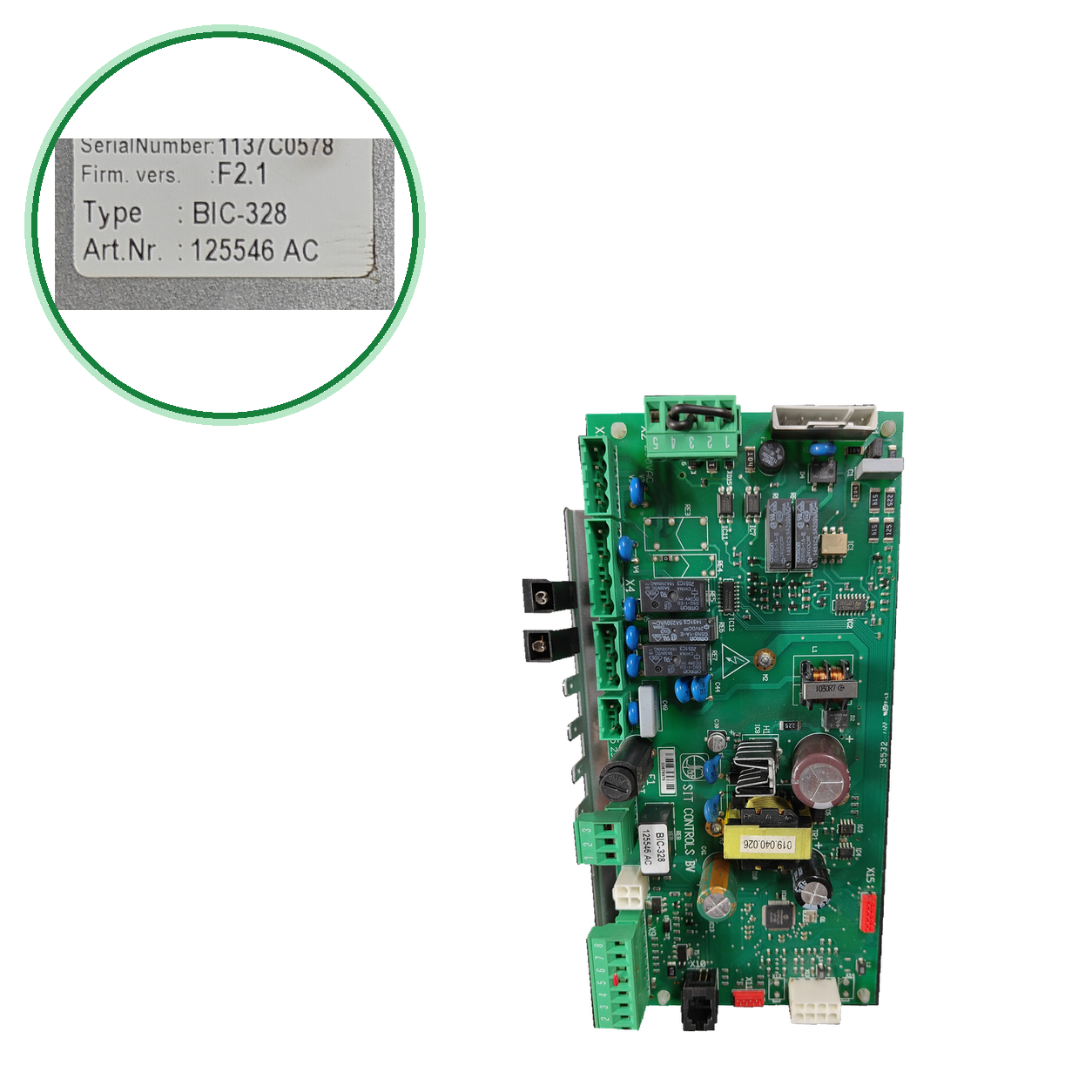 Placa electrónica S.I.T. Controls B.V. BIC-328