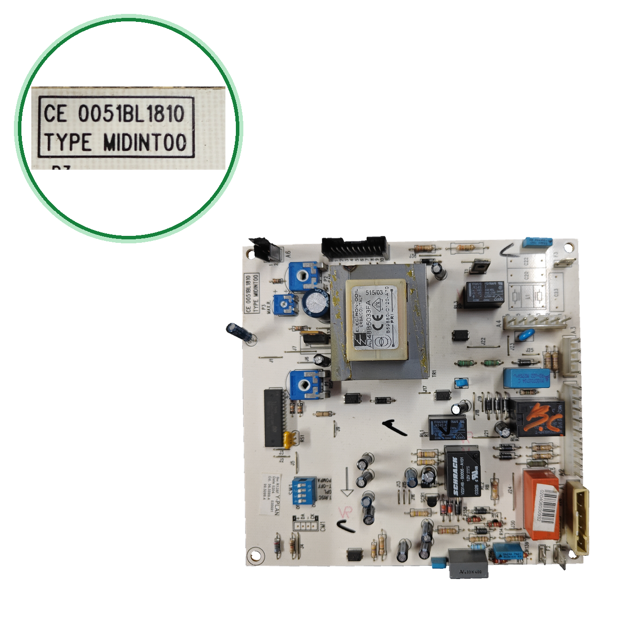 Placa electrónica Honeywell MIDINT00