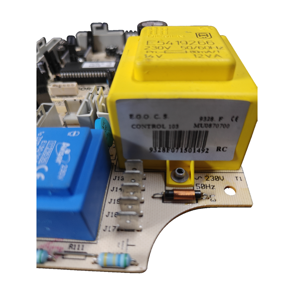 Placa electrónica Fagor CONTROL 103 · MU0870700 para CE 20 EN y FEB-20 EN: vista 3
