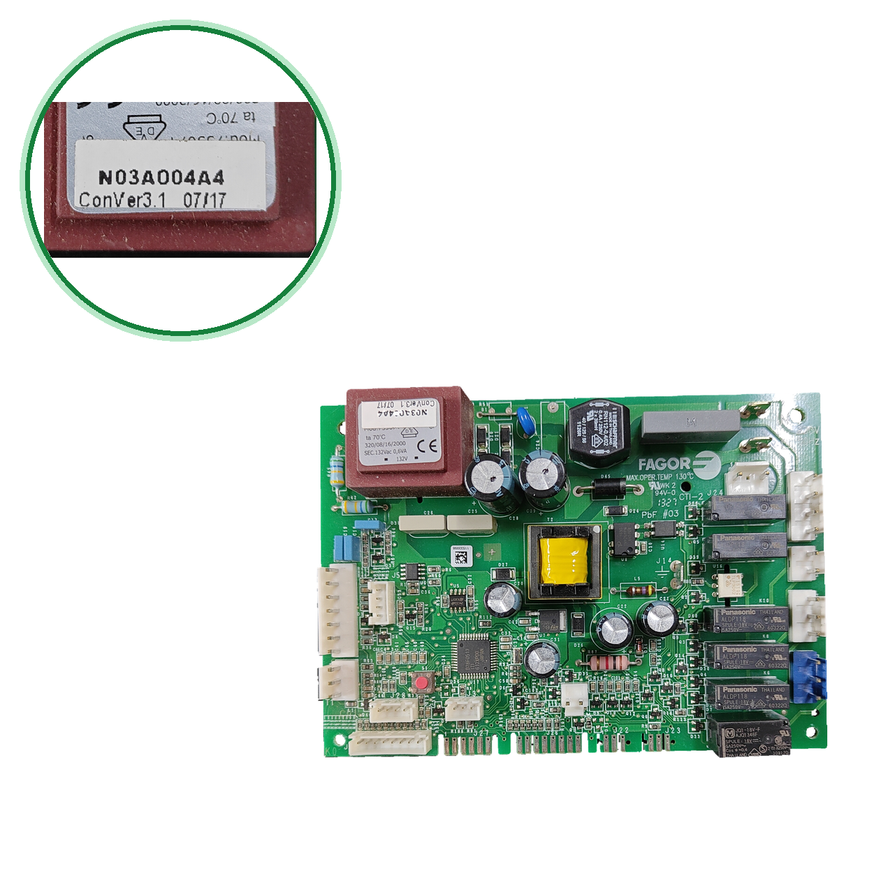 Placa electrónica E.G.O. ConVer3.1