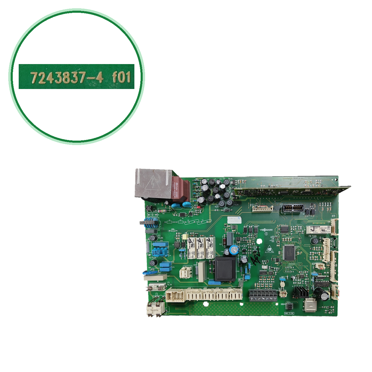 Placa electrónica Viessmann 7243837-4 f01