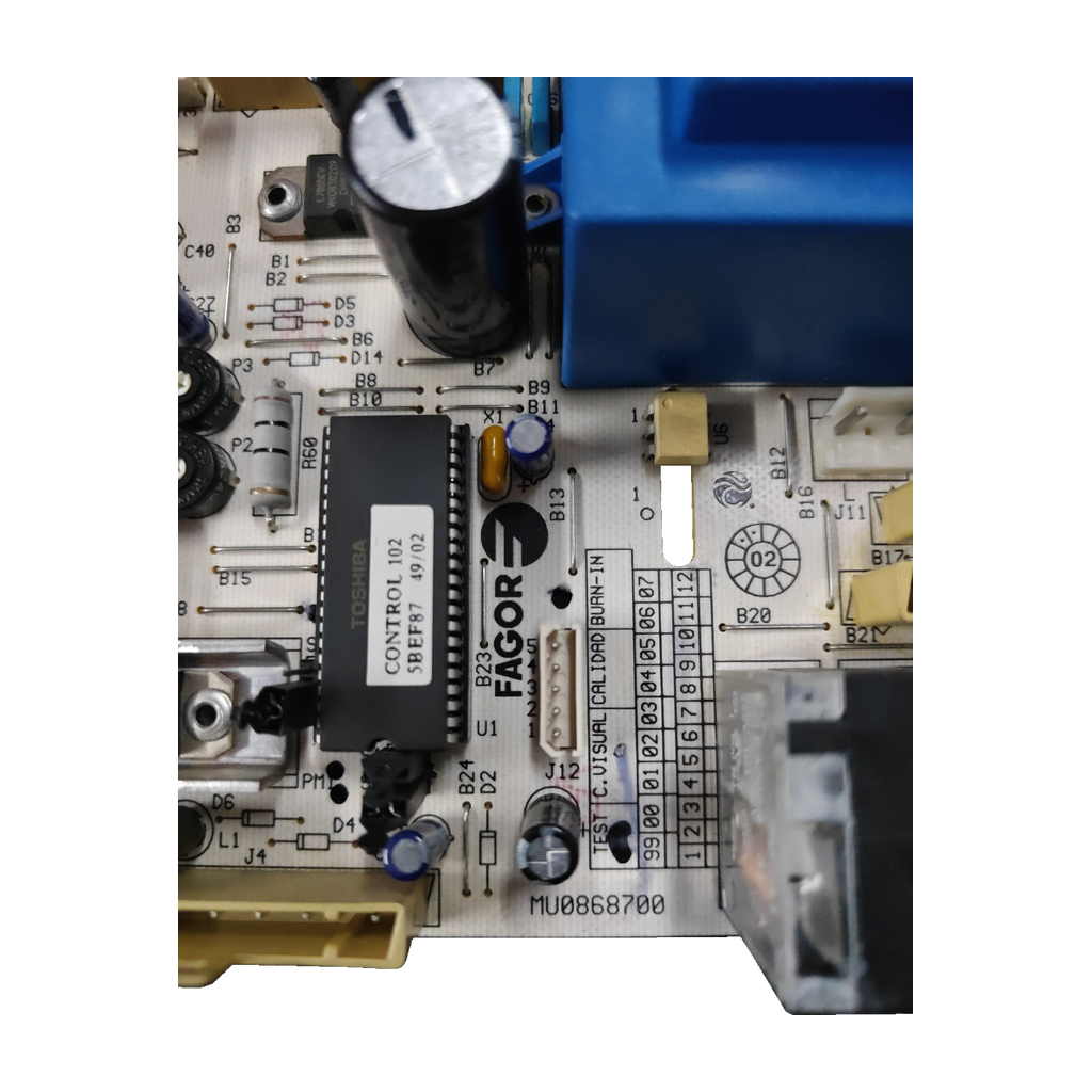 Placa electrónica Fagor MU0868700 para FEB-20 E: vista 3