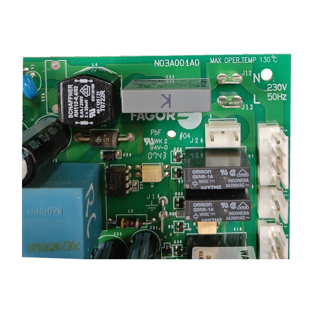 Placa electrónica Fagor N03A001A0 · AS0007548 para ECO MINI FEB-23 EN: vista 3