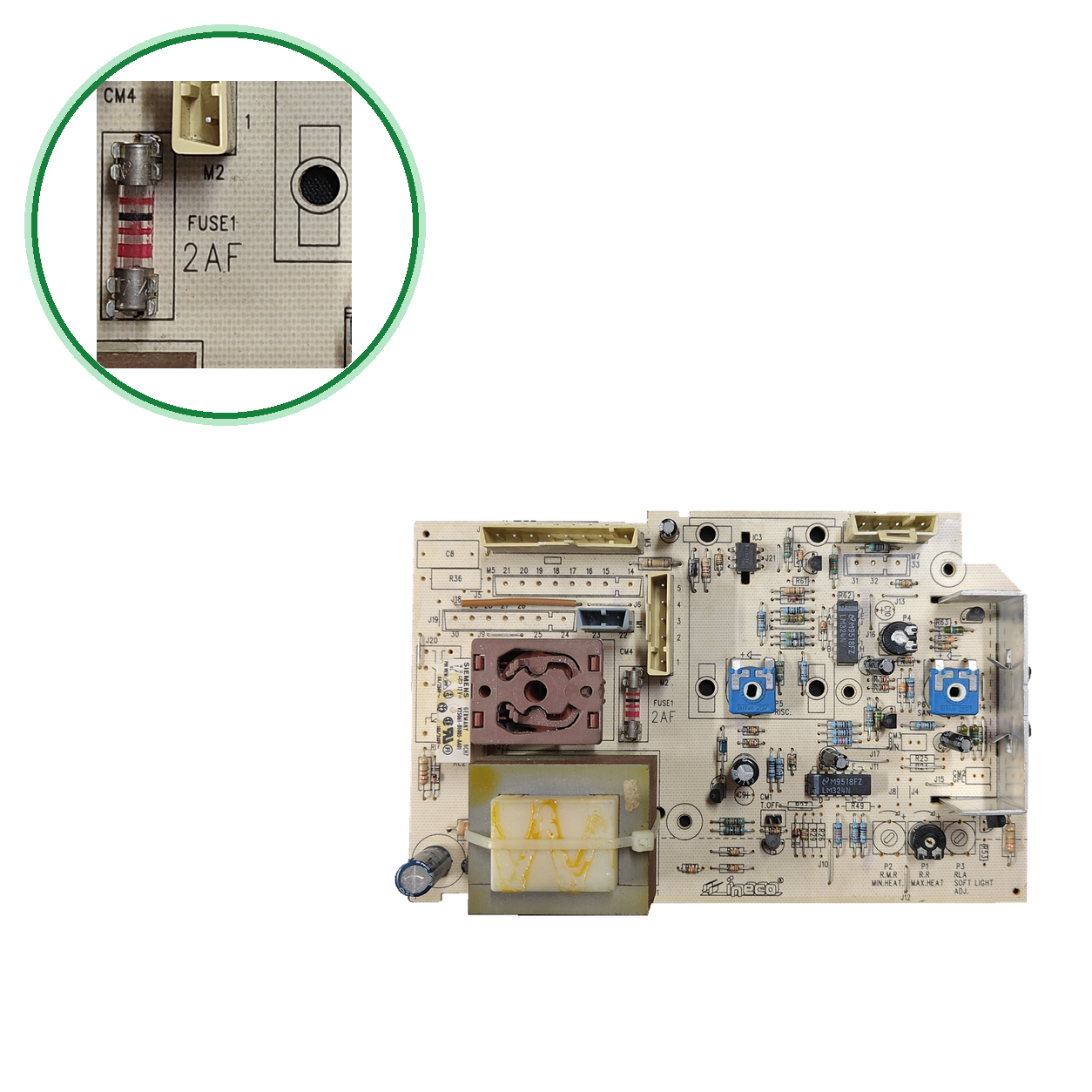 Placa electrónica Ineco S.r.l. IC08 · R8353