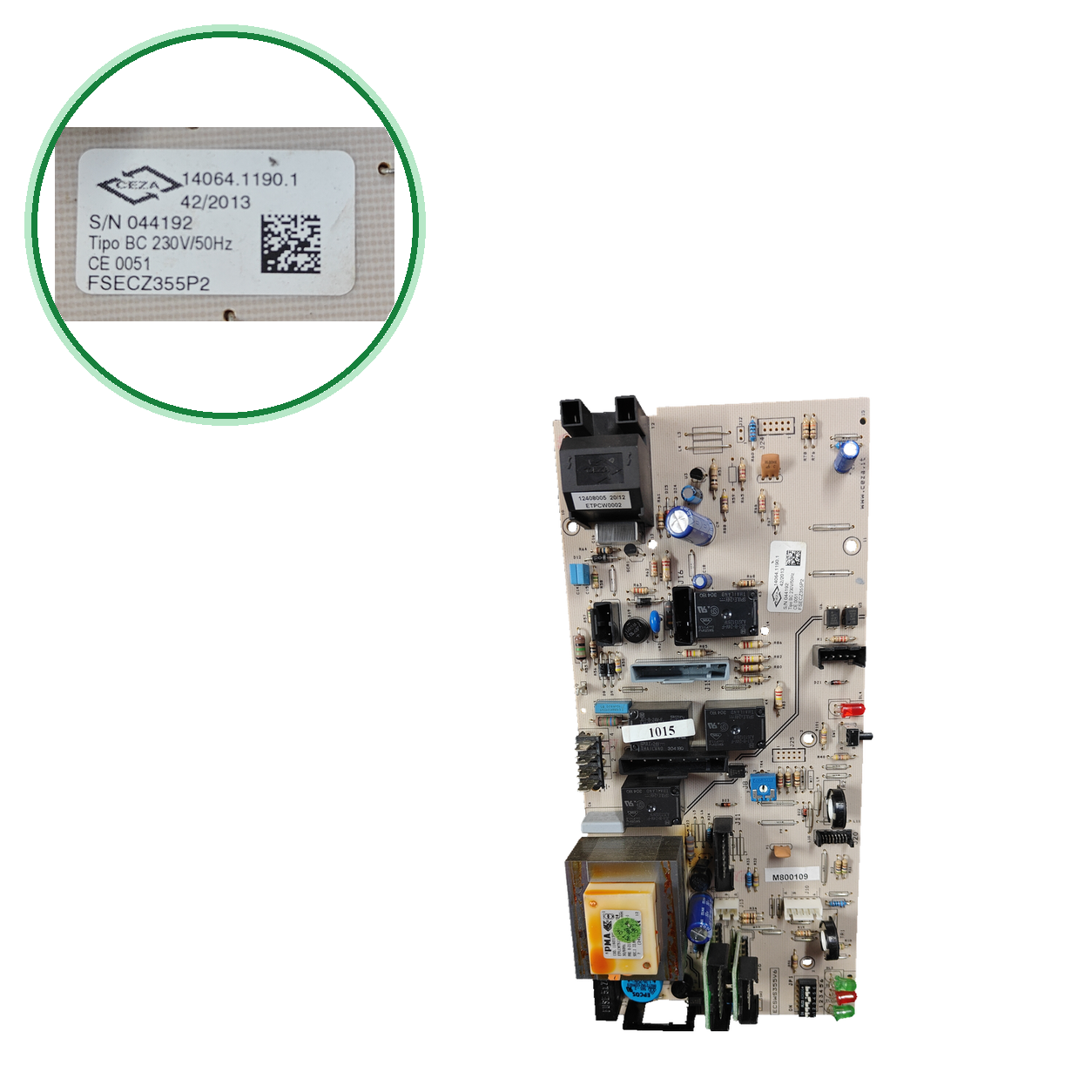 Placa electrónica Ceza FSECZ355P2