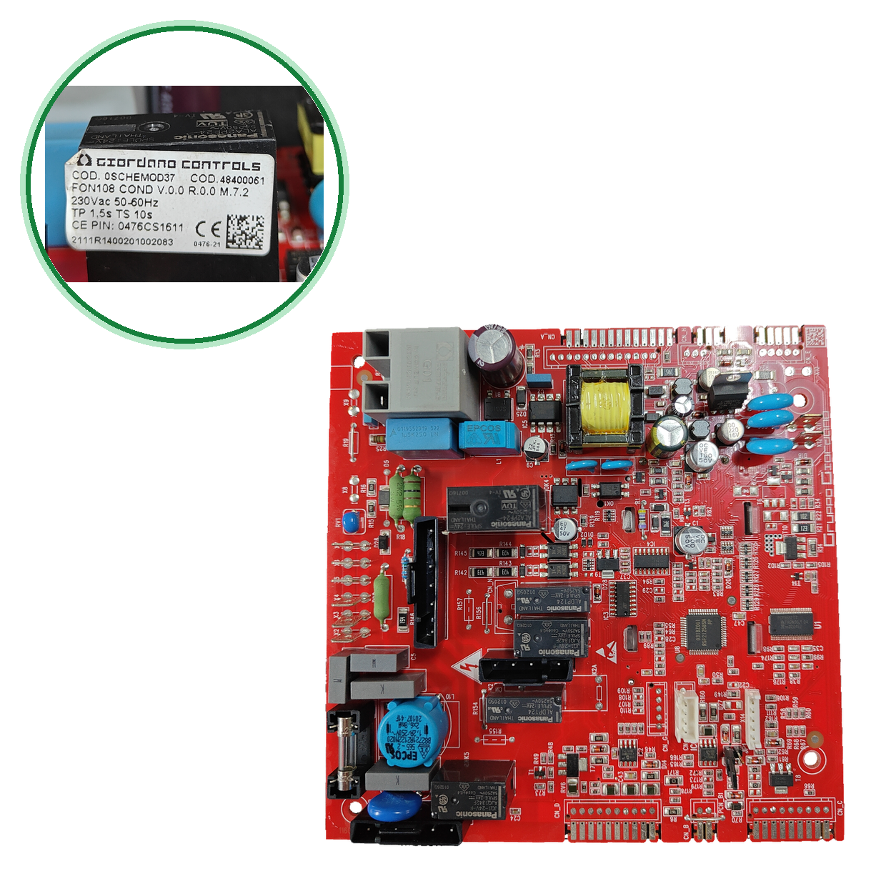 Placa electrónica Giordano Controls FON108 COND