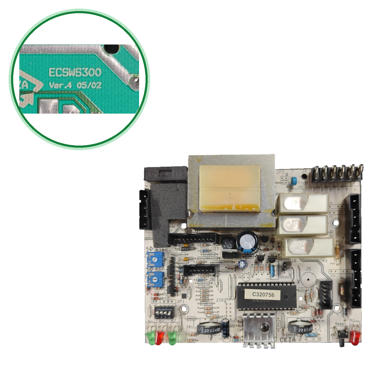 Placa electrónica Ceza ECSWS300