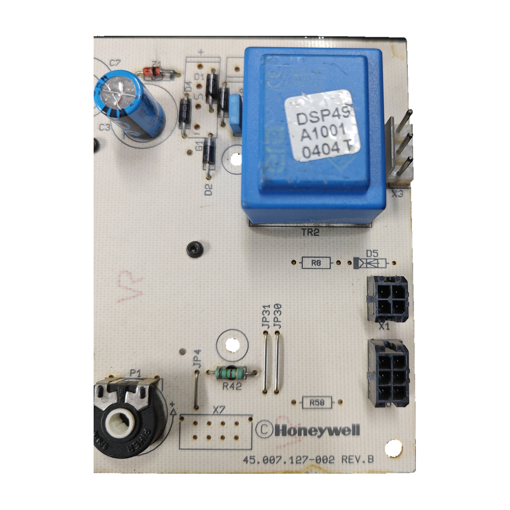 Placa de display Honeywell DSP49A1001 · 45.007.127-002 para Ferroli Domicompact F30: vista 3