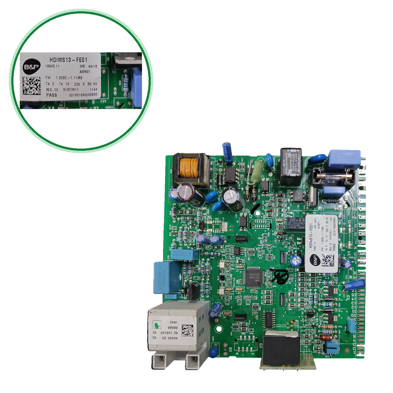 Placa electrónica B&P HDIMS13-FE01