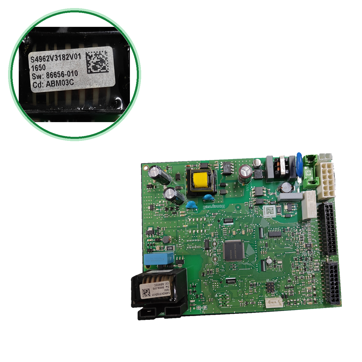 Placa electrónica Honeywell S4962V3182V01 · ABM03C