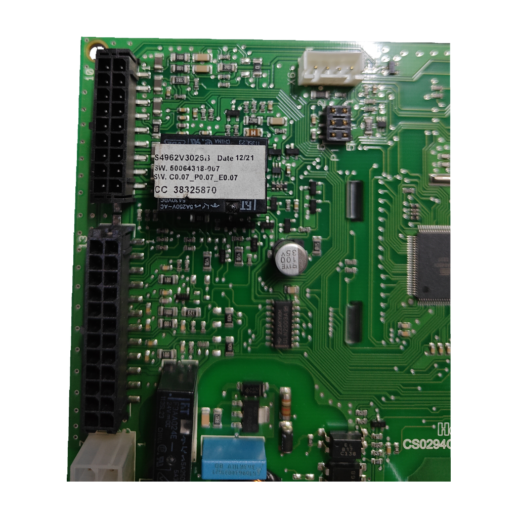 Placa electrónica Honeywell S4962V3025J · ABM03A para Ferroli Bluehelix Pro 25C: vista 2