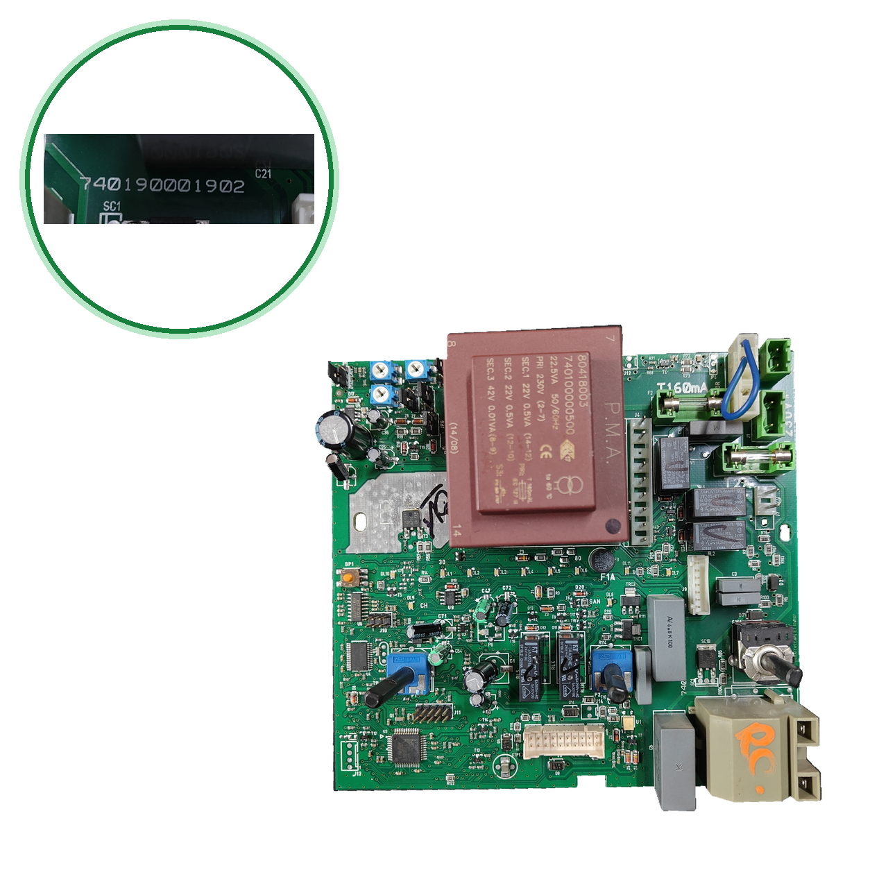 Placa electrónica Chaffoteaux et Maury 740190001902