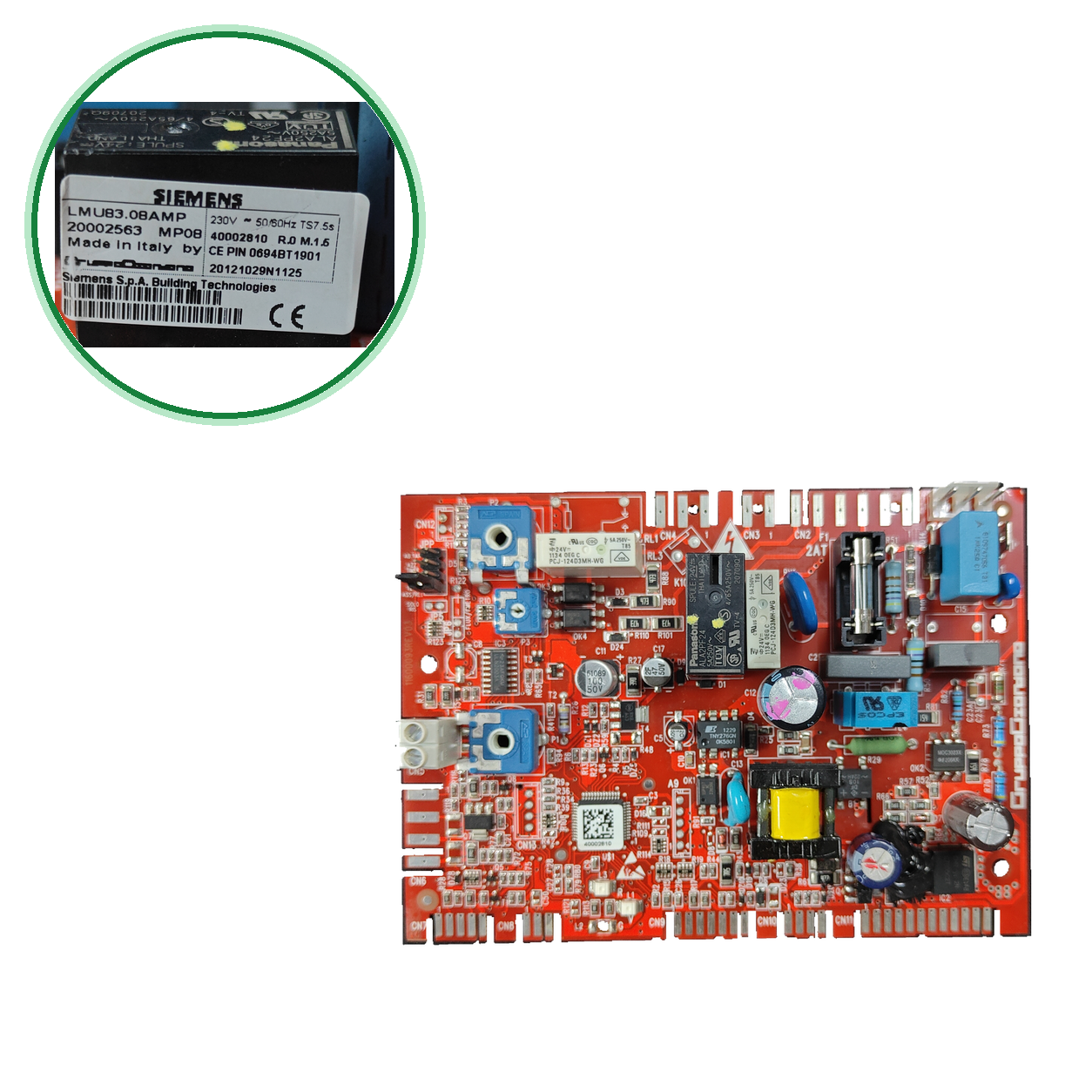 Placa electrónica Siemens LMU83.08AMP