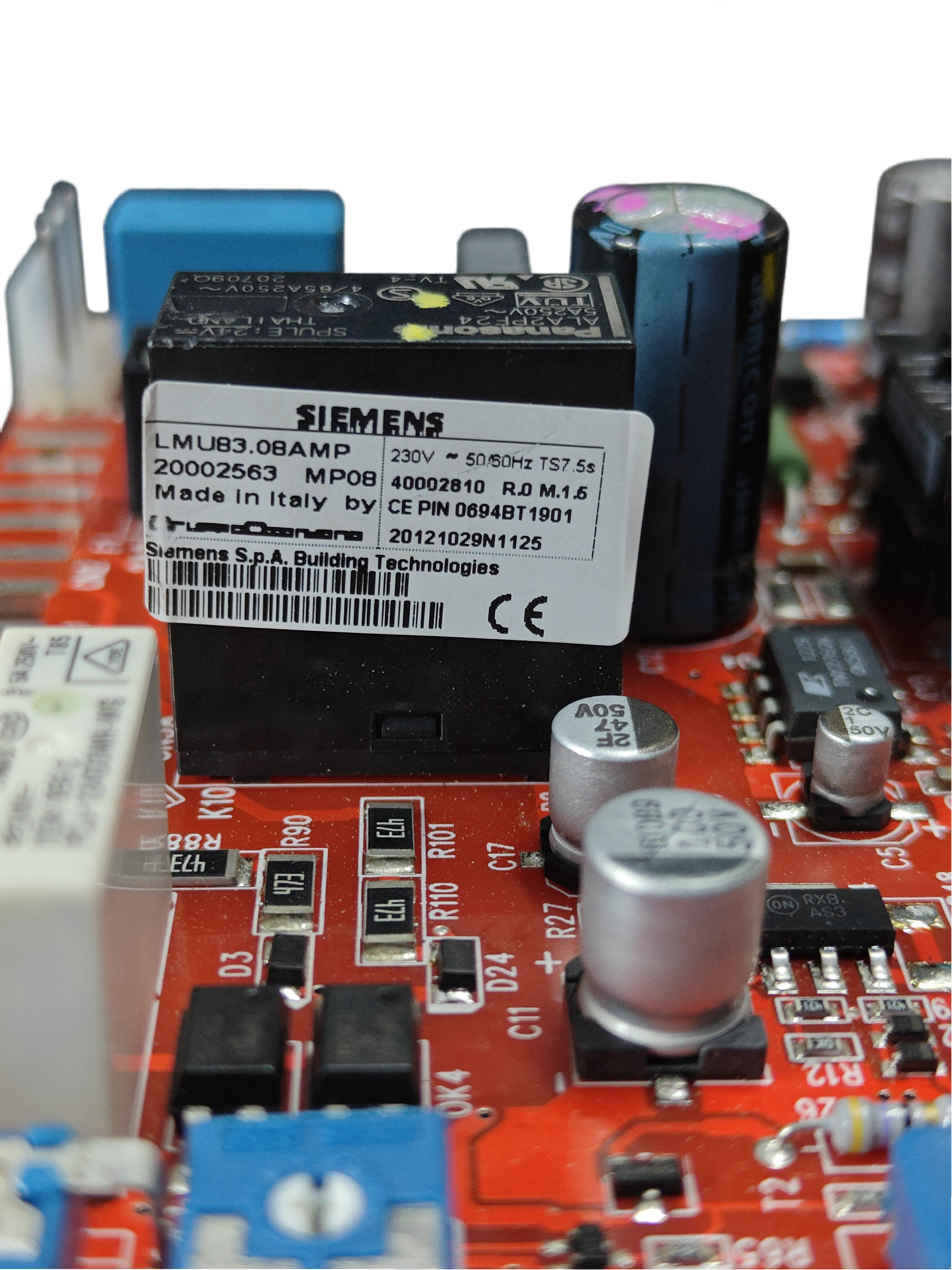 Placa electrónica Siemens LMU83.08AMP: vista 3