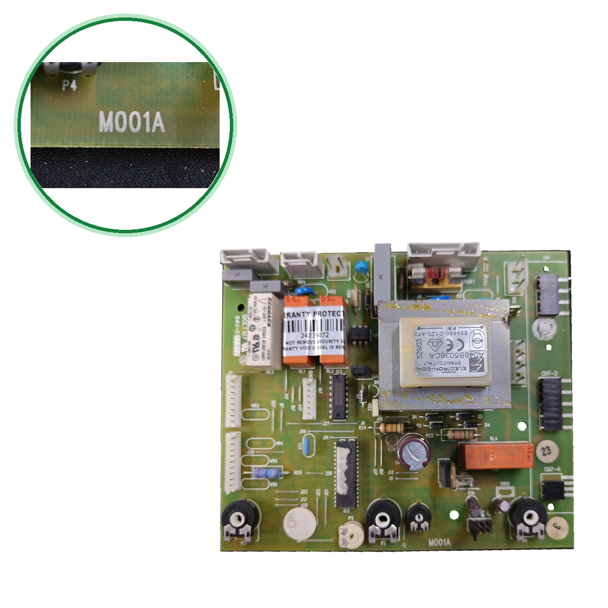 Placa electrónica M001A