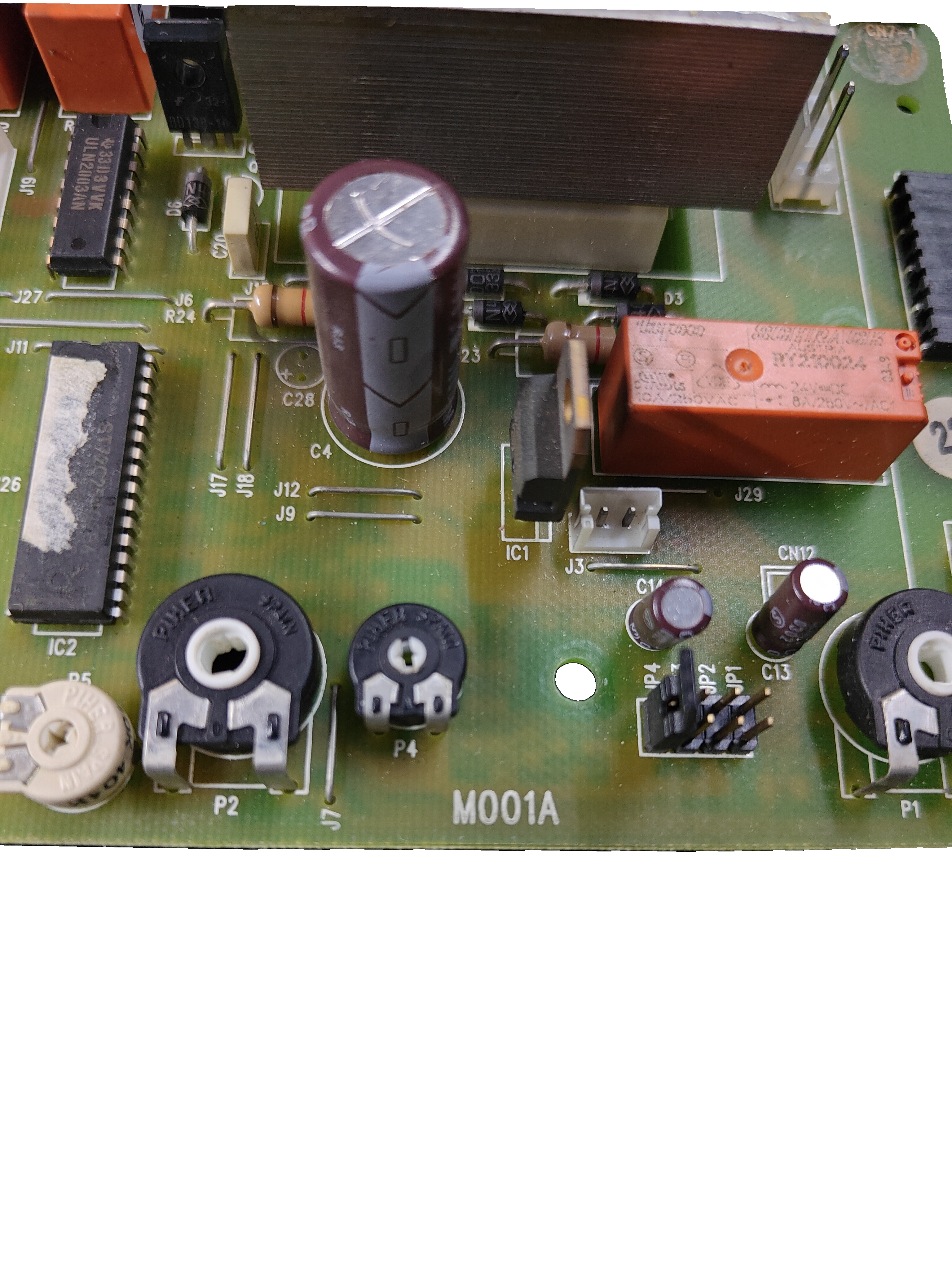 Placa electrónica M001A: vista 3