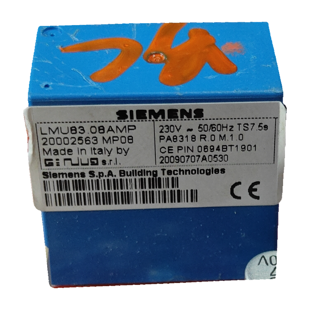 Placa electrónica Siemens LMU83.08AMP · Beretta MP08 20005569 para Junior 24 CSI: vista 3