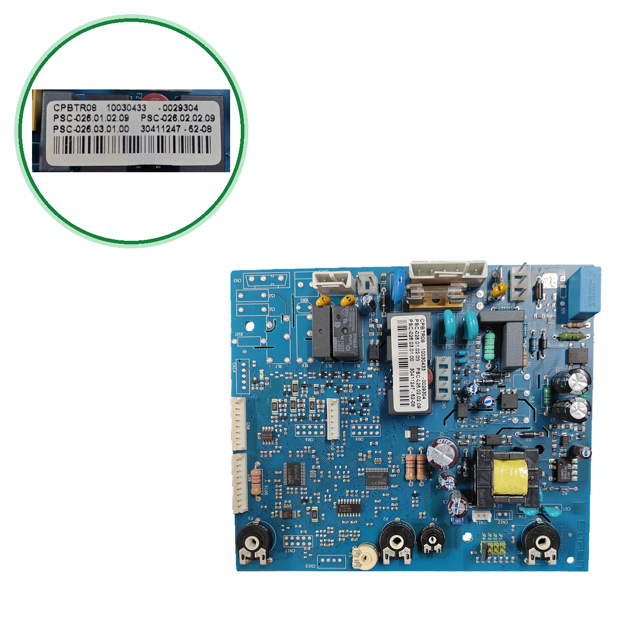 Placa electrónica Gruppo Giordano CPBTR08