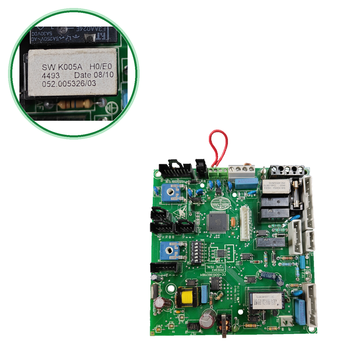 Placa electrónica Nordgas 052.005326/03