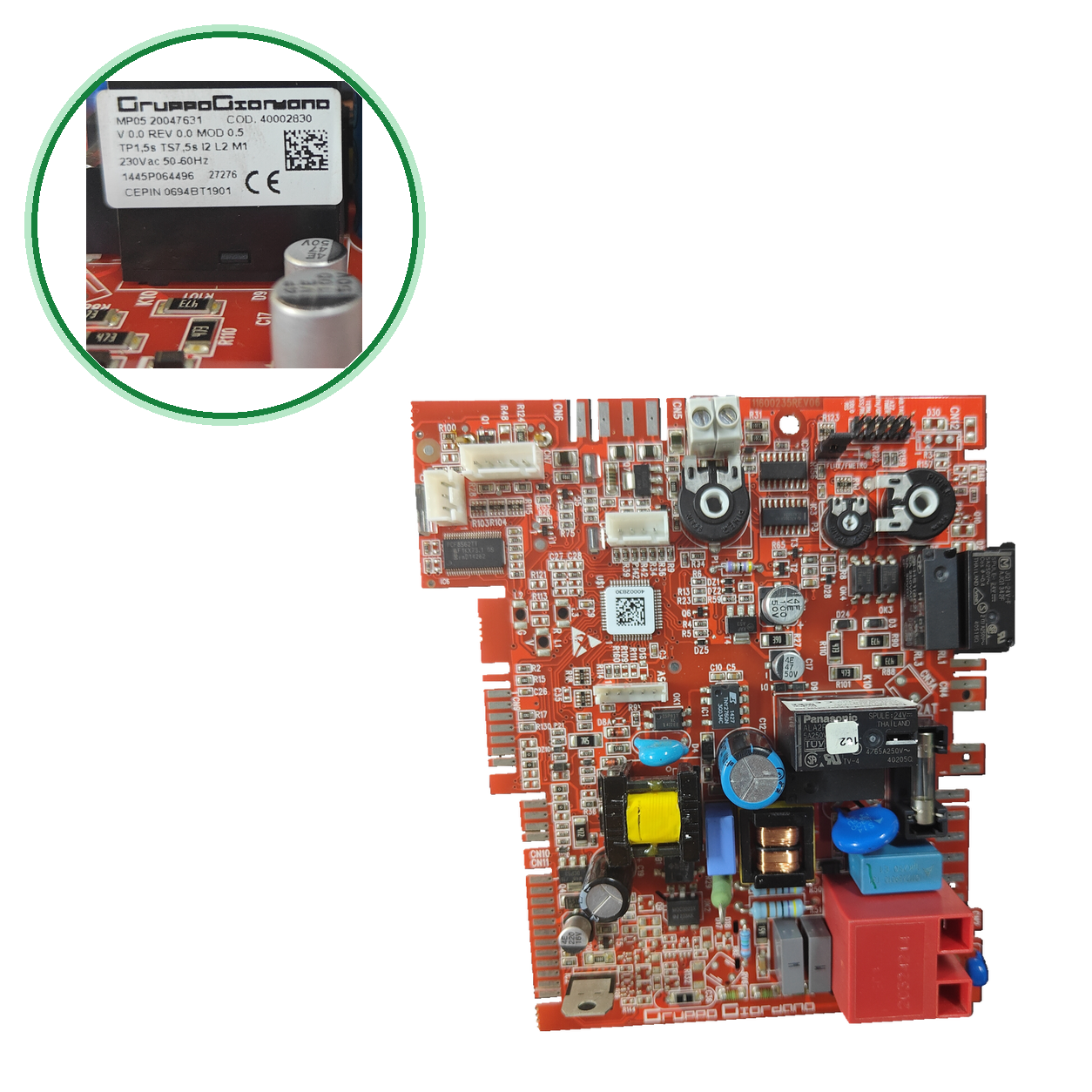 Placa electrónica Gruppo Giordano MP05 · 40002830