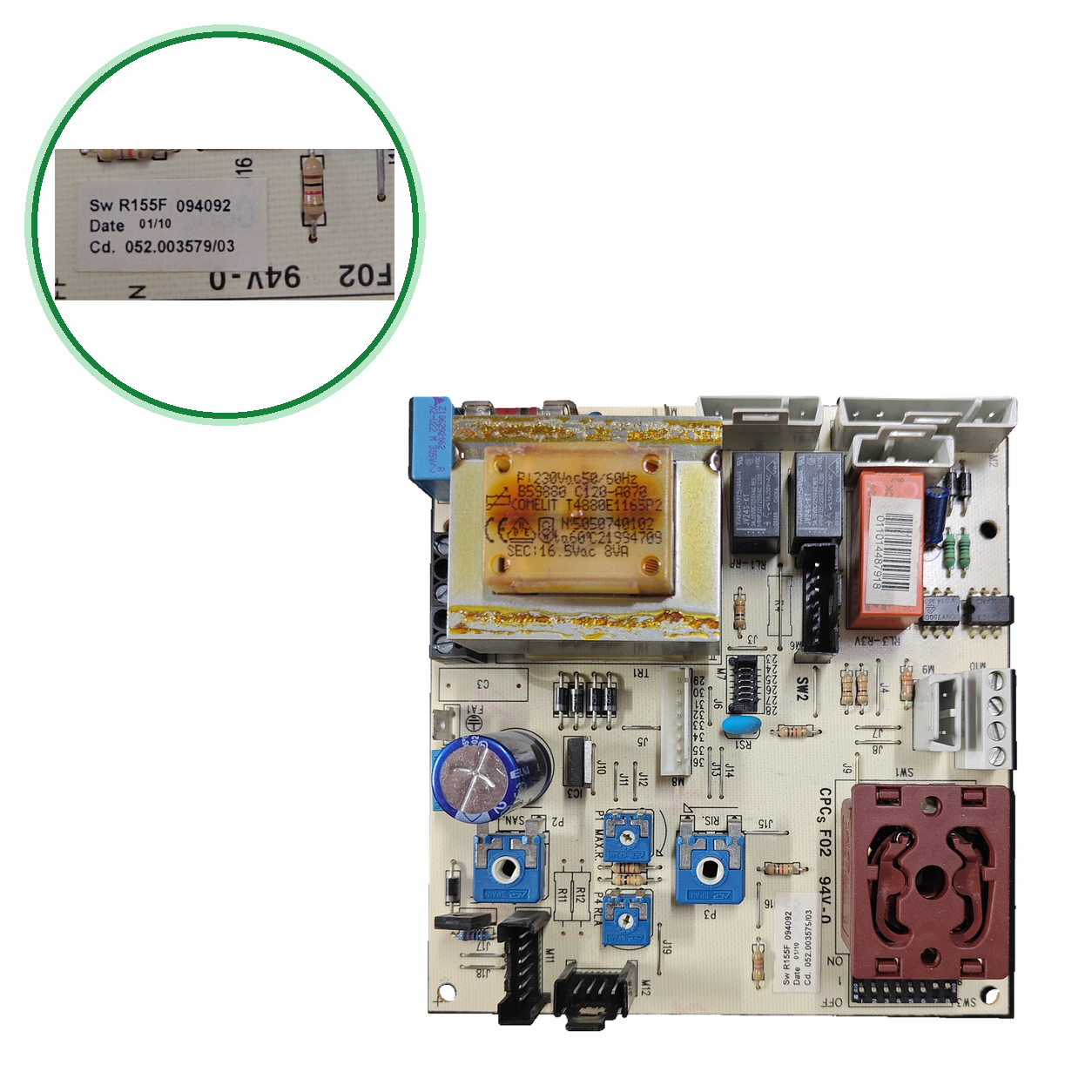 Placa electrónica Honeywell CS0141B-LS Rev.A