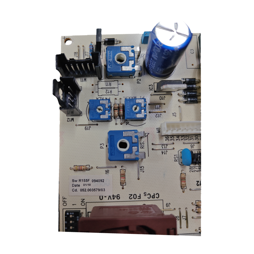 Placa Honeywell CS0141B-LS Rev.A (Hermann 052.003579/03) para Supermicra Ecoplus 24 y Thema NOx F24: vista 2
